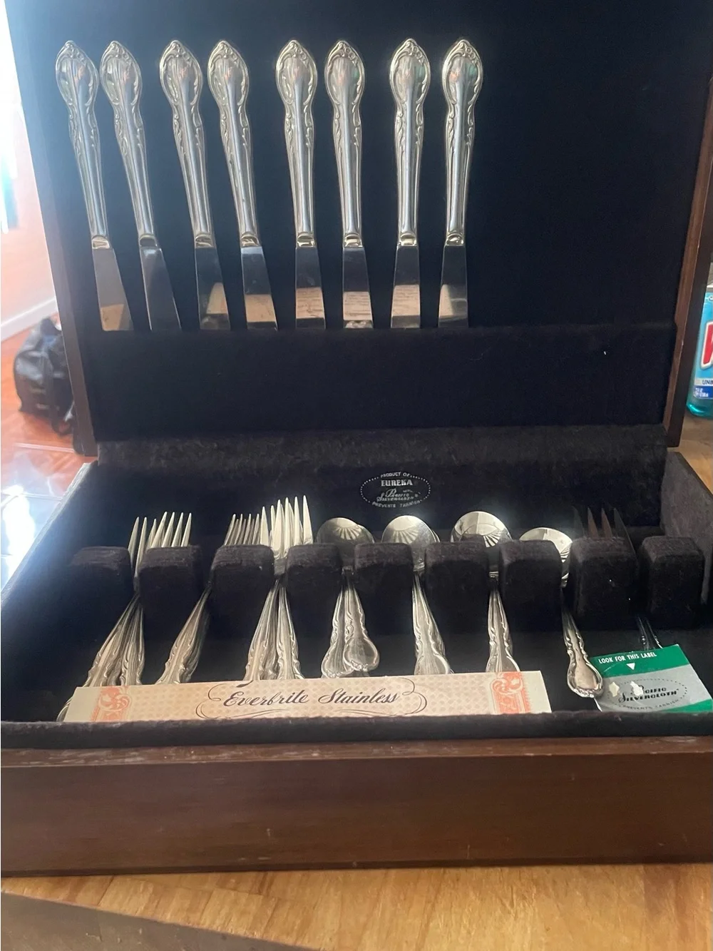 Vintage Everbrite Tarnish-Free Stainless Steel Flatware